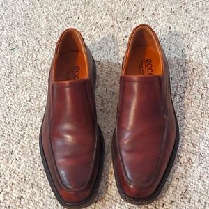 Mens 6.5 Ecco brown ecco loafers